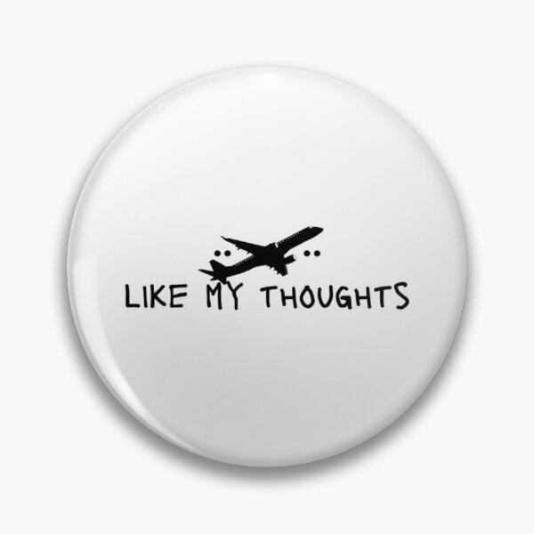 Item preview, Plane Like My Thoughts - Aviation  designed and sold by Egyptics.