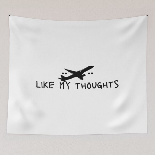Item preview, Plane Like My Thoughts - Aviation  designed and sold by Egyptics.