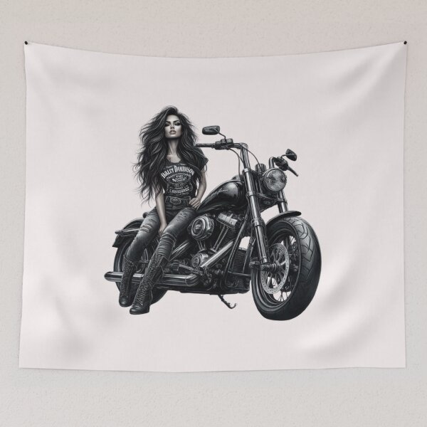 Item preview, "Biker Rebels: The Feminine Elegance" designed and sold by CHRIST5000.