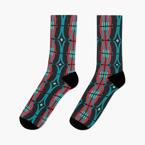 Item preview, Japanese Stripes, Blue and Red Version, option four designed and sold by Alex  Blud.