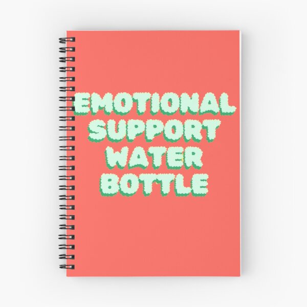Item preview, Funny Emotional Support Water Bottle Design for Hydration Enthusiasts designed and sold by IntegriTee.