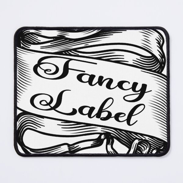 Item preview, Fancy Label ironic designer branded designed and sold by Dinahspace.