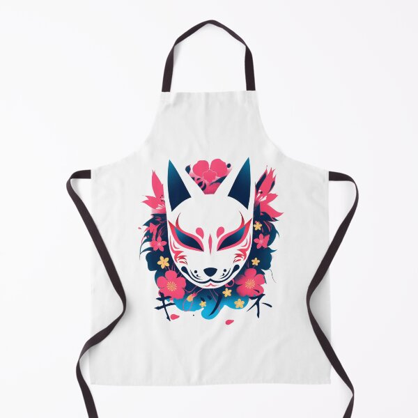 Item preview, Japanese demon mask AKM_13 designed and sold by NoNeed4InK.
