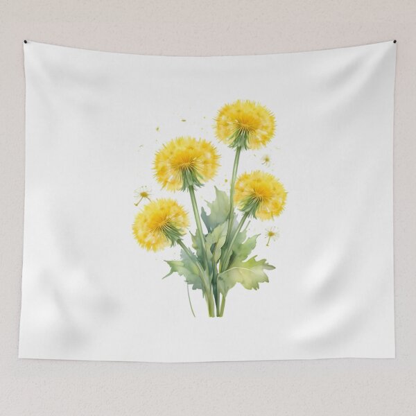Item preview, Yellow Dandelion (Taraxacum) designed and sold by HOMETOWN86.