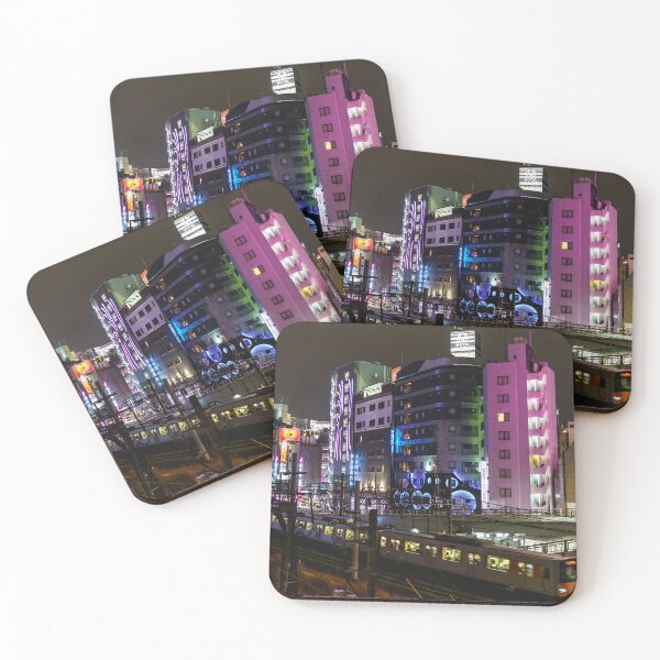 Item preview, Night Train in Ikebukuro, Tokyo designed and sold by lukesphotostore.