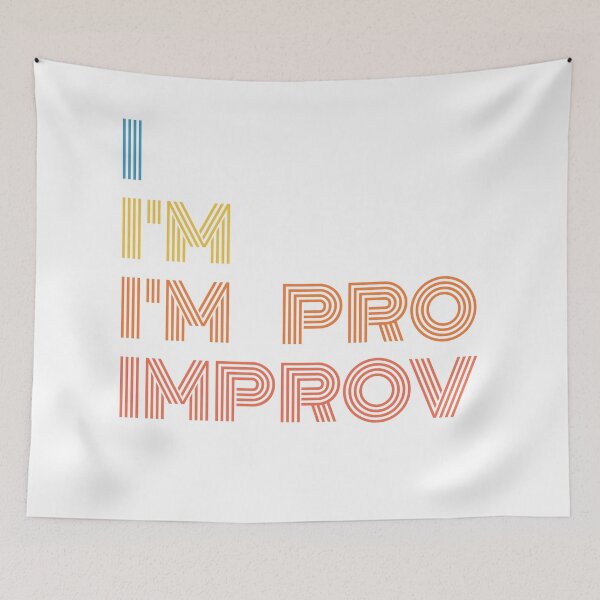 Item preview, I'm Improv designed and sold by improv-biber.