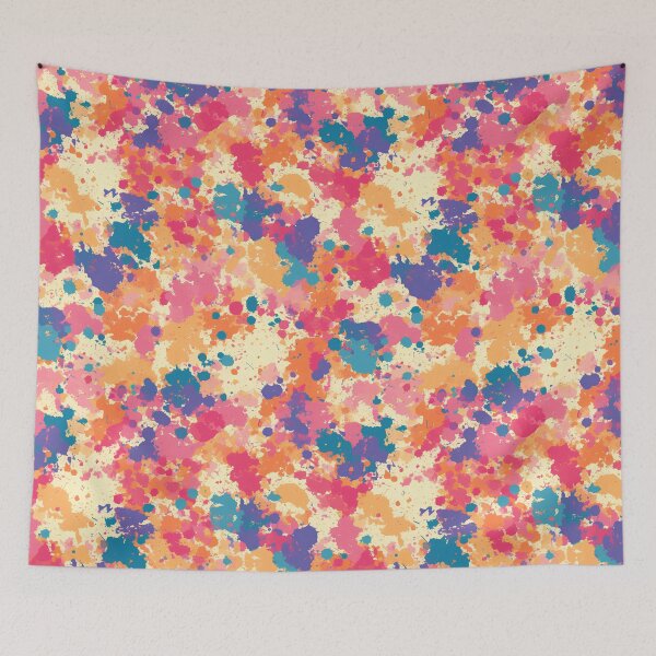 Item preview, Dynamic Splatter Paint Pattern designed and sold by Windy-market.