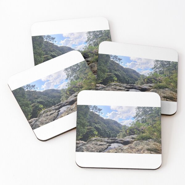 Item preview, MOUNTAINS, HIKING, GREEN, TREES, WATERFALLS designed and sold by Roslyn1978.