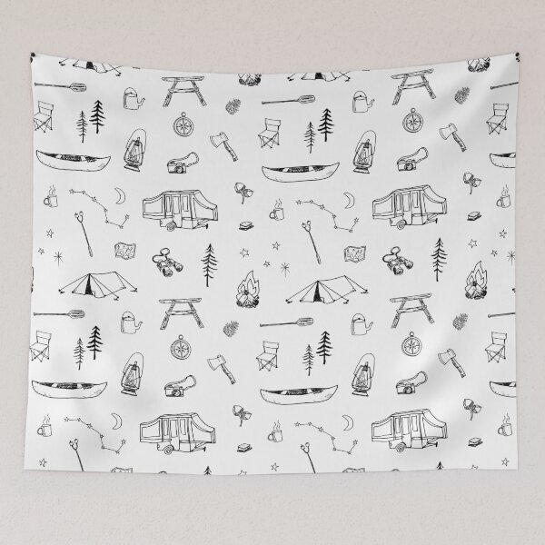 Item preview, Simple Camping designed and sold by theKindredPines.