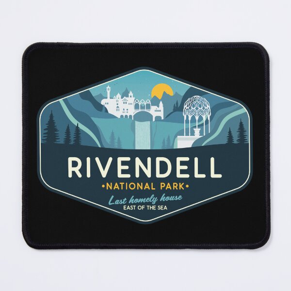 Item preview, Rivendell National Park designed and sold by magrodanny.
