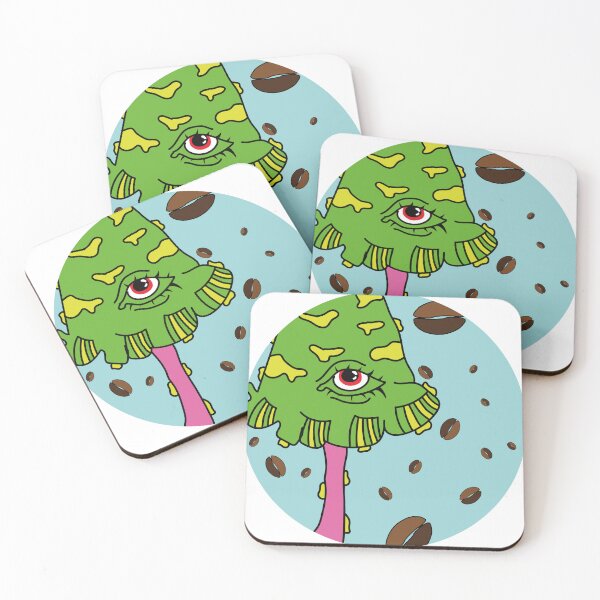 Item preview, Psycho Mushroom and Coffee  designed and sold by w-kosmosie.
