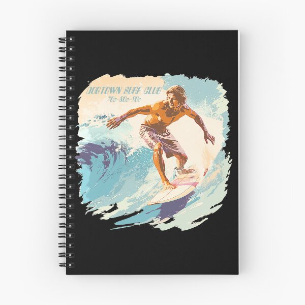 Item preview, Dogtown Surf Club - Retro Vintage Surfing Design with Muted Pastels and Ocean Vibes designed and sold by YardWest.