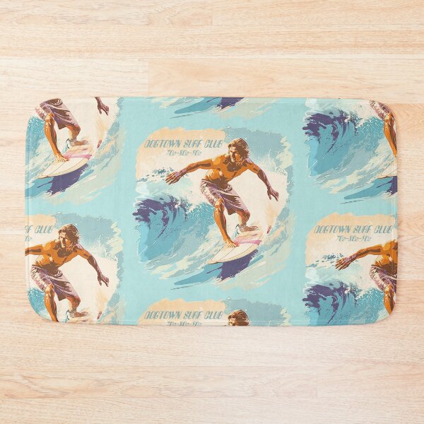 Item preview, Dogtown Surf Club - Retro Vintage Surfing Design with Muted Pastels and Ocean Vibes designed and sold by YardWest.