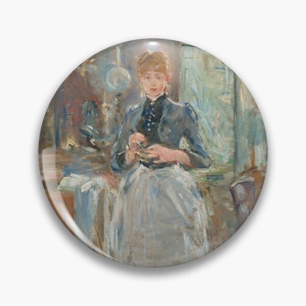 Item preview, artist berthe morisot, berthe morisot paintings, painter berthe morisot, berthe morisot art, berthe morisot autoportrait, berthe morisot artwork designed and sold by rosa-reid.