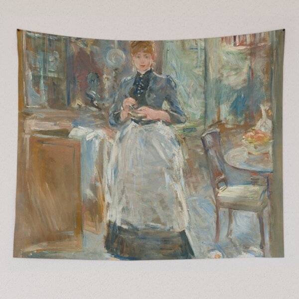 Item preview, artist berthe morisot, berthe morisot paintings, painter berthe morisot, berthe morisot art, berthe morisot autoportrait, berthe morisot artwork designed and sold by rosa-reid.