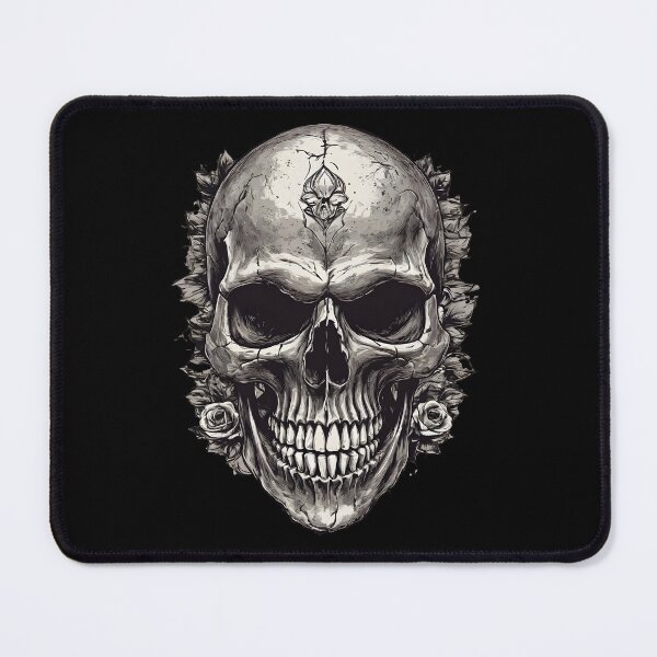 Item preview, Gothic Skull Art - Intricate and Darkly Beautiful designed and sold by BNCH44.