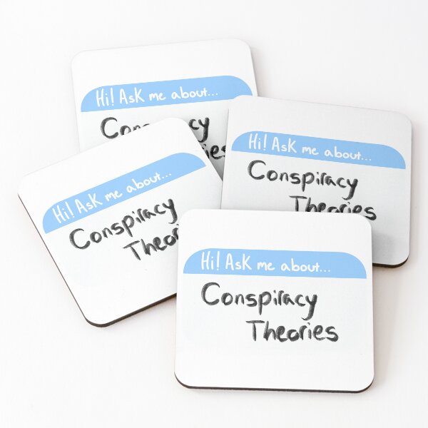 Item preview, Ice Breaker Name Tag [ conspiracy theory ] designed and sold by DigiGin.