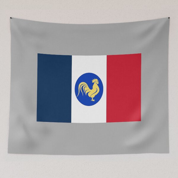 Item preview, French Cockerel Coat of Arms Flag  designed and sold by JonathanR1994.