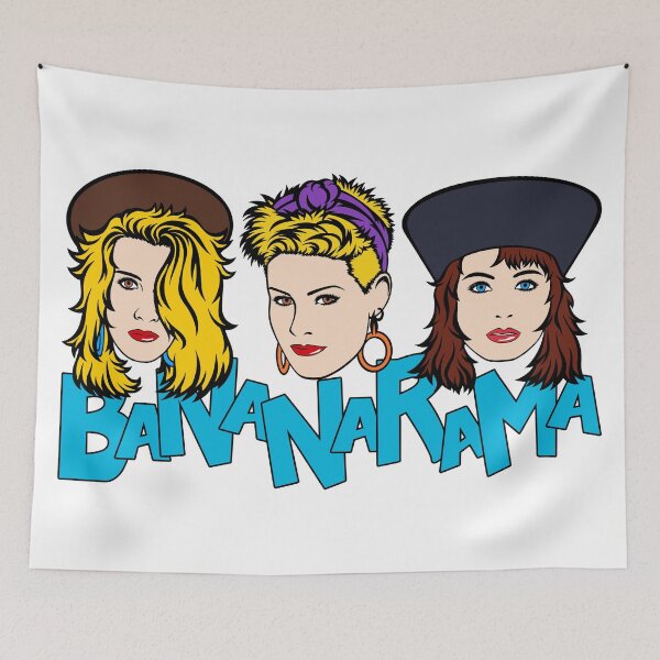 Item preview, Bananarama Cartoon PopArt Drawing designed and sold by Henrylizarraga.