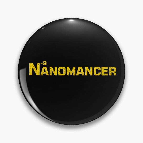 Item preview, Nanomancer Text Logo Yellow designed and sold by EBM-Gear.