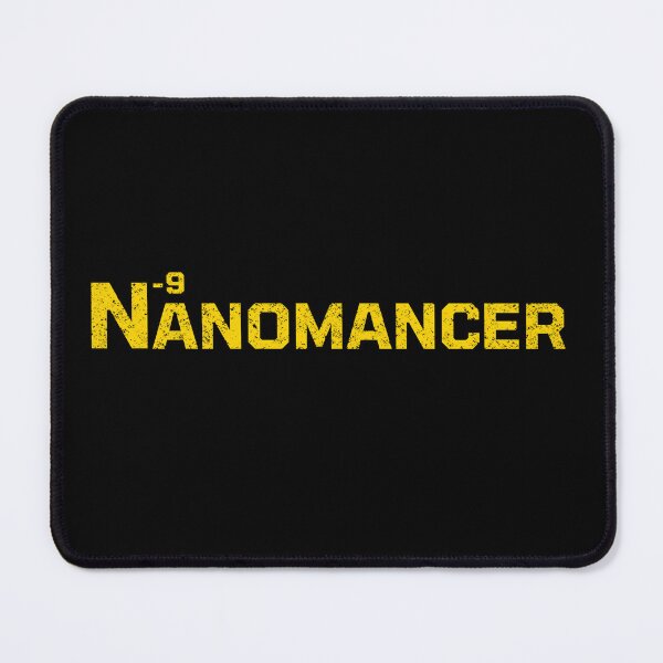 Item preview, Nanomancer Text Logo Yellow designed and sold by EBM-Gear.