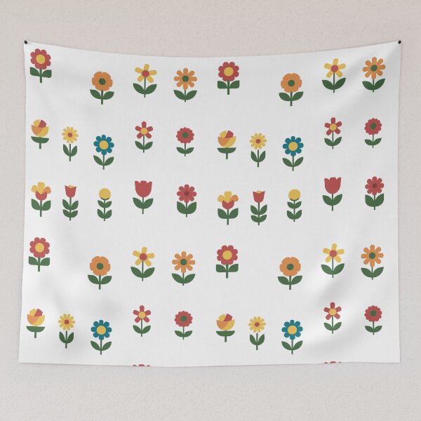 Item preview, Little flowers stickers | Retro | Vintage | Journaling designed and sold by RedCircleArt.