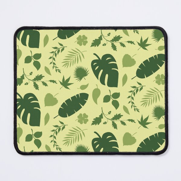 Item preview, Green Leaves Pattern designed and sold by SJ-Merch.