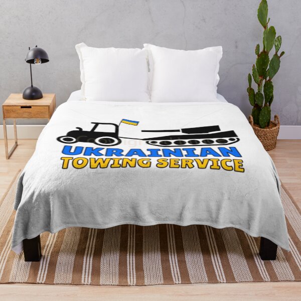 Item preview, Ukrainian Former Towing Russian Tank Funny designed and sold by Designnnyy.