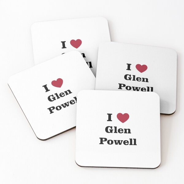 Item preview, Glen Powell  designed and sold by sheelatewatia.