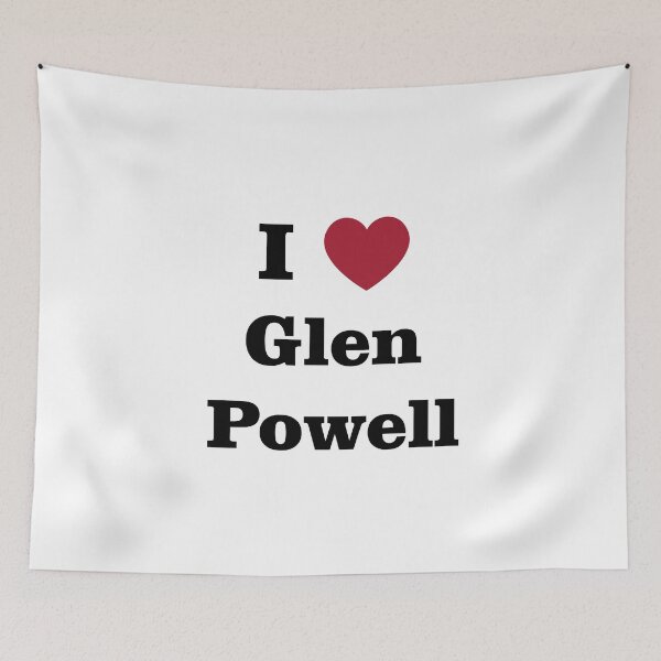 Item preview, Glen Powell  designed and sold by sheelatewatia.