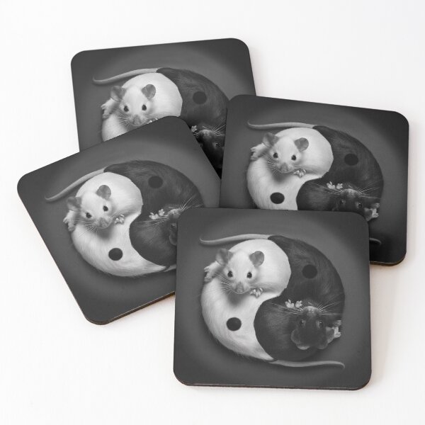 Item preview, Mouse Yin and Yang  designed and sold by rafal12345.