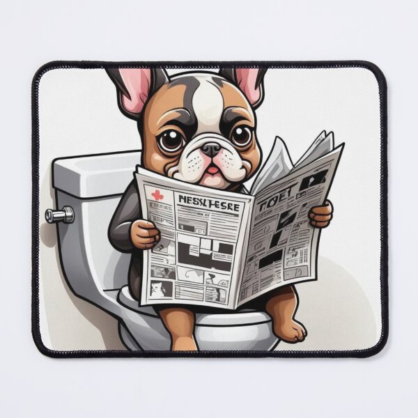 Item preview, Extra, extra! Read all about it – Frenchie news is in! ?? designed and sold by Hachiandco.