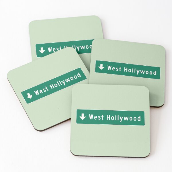 Item preview, Down in West Hollywood Road Sign designed and sold by aestheticqueen.