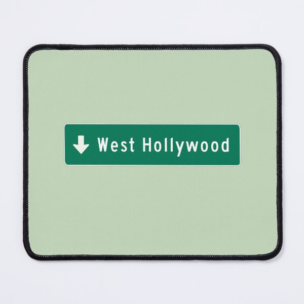 Item preview, Down in West Hollywood Road Sign designed and sold by aestheticqueen.