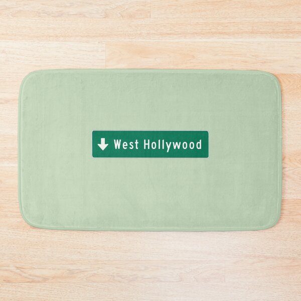 Item preview, Down in West Hollywood Road Sign designed and sold by aestheticqueen.