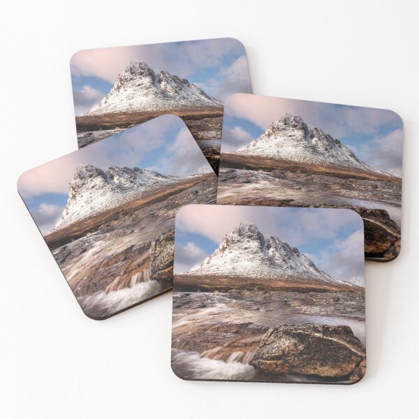 Item preview, Buachaille Etive Mor in Winter Glen Coe Scotland designed and sold by PhotosEcosse.