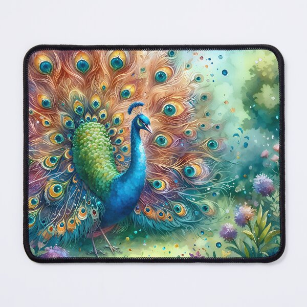 Item preview, Peacock In A Garden designed and sold by RubisLeaf.