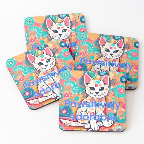 Item preview, Pawsitively Adorable - Cat designed and sold by TrendyGalaxy.