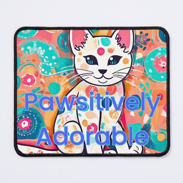Item preview, Pawsitively Adorable - Cat designed and sold by TrendyGalaxy.