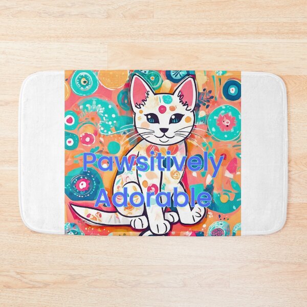 Item preview, Pawsitively Adorable - Cat designed and sold by TrendyGalaxy.