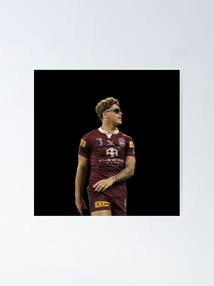 Reece Walsh hot maroons sunglasses queensland Poster for Sale by