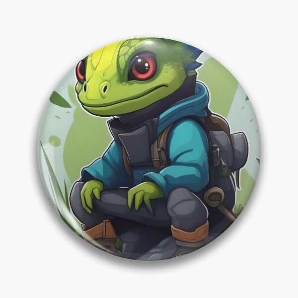 Item preview, Gekko Young Dinosaur Adventurer designed and sold by Pandanime.