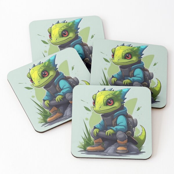 Item preview, Gekko Young Dinosaur Adventurer designed and sold by Pandanime.