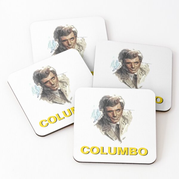 Item preview, Vintage Style COLUMBO - old school, retro Pastel Style Portrait art designed and sold by Michaelofthe80s.