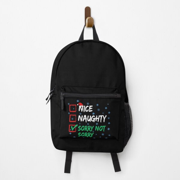 Item preview, Nice Naughty Sorry Not Sorry Christmas List designed and sold by Chillax Art.