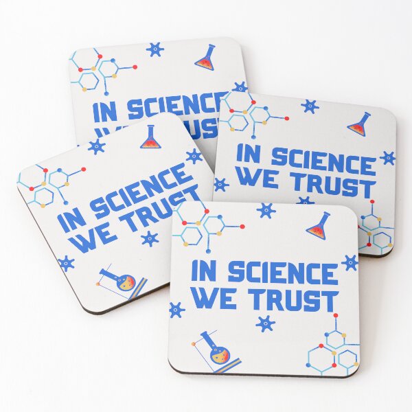 Item preview, In science we trust - Unique science designs for scientists and science students designed and sold by ScientistArtist.