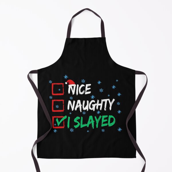 Item preview, Nice Naughty I Slayed Christmas List designed and sold by Chillax Art.
