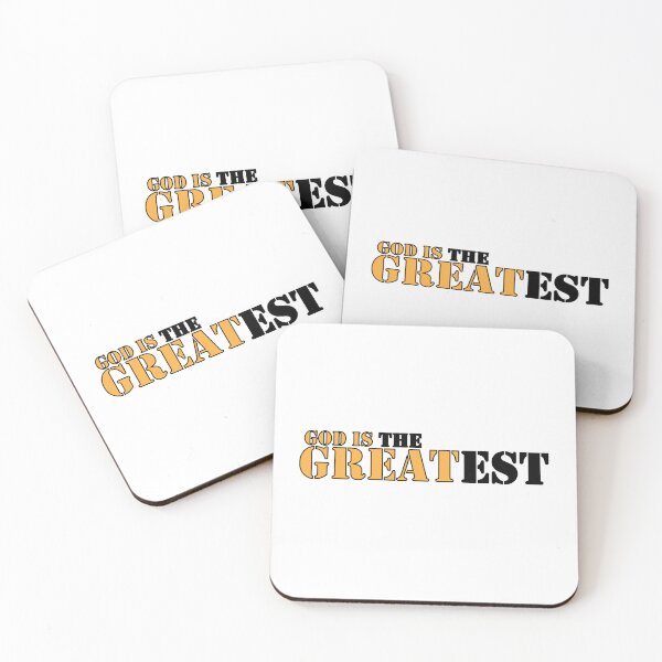 Item preview, God is the Greatest designed and sold by Positive Mindzet!.