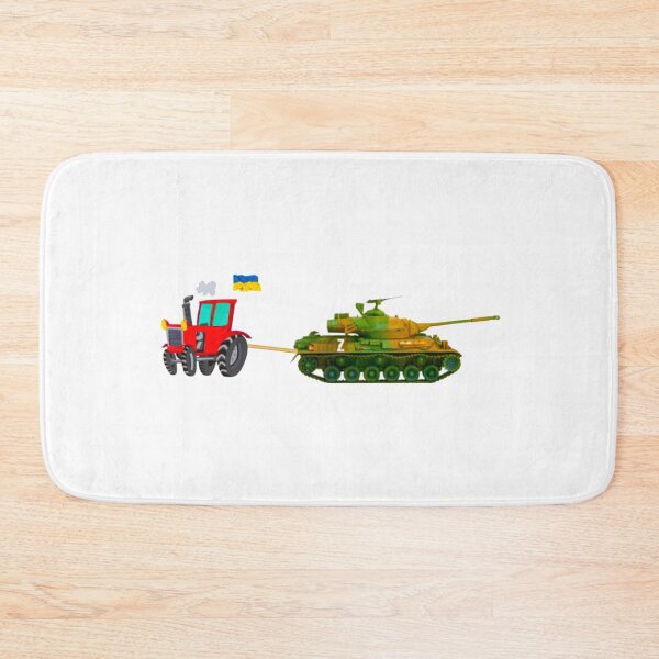 Item preview, Ukrainian Former Towing Russian Tank Funny designed and sold by Designnnyy.