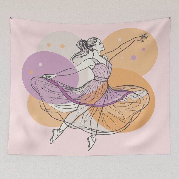 Item preview, Graceful Ballet - Elegant Ballerina Art designed and sold by AgarutanPrint.